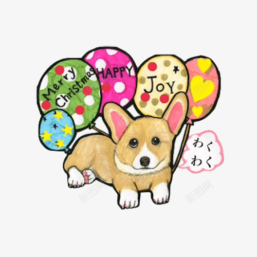 手绘柯基犬png免抠素材_88icon https://88icon.com T恤印花 儿童绘本 动物插画 卡通柯基狗 可爱 圣诞 圣诞礼物 圣诞节 宠物 手绘柯基犬 插画 贺卡