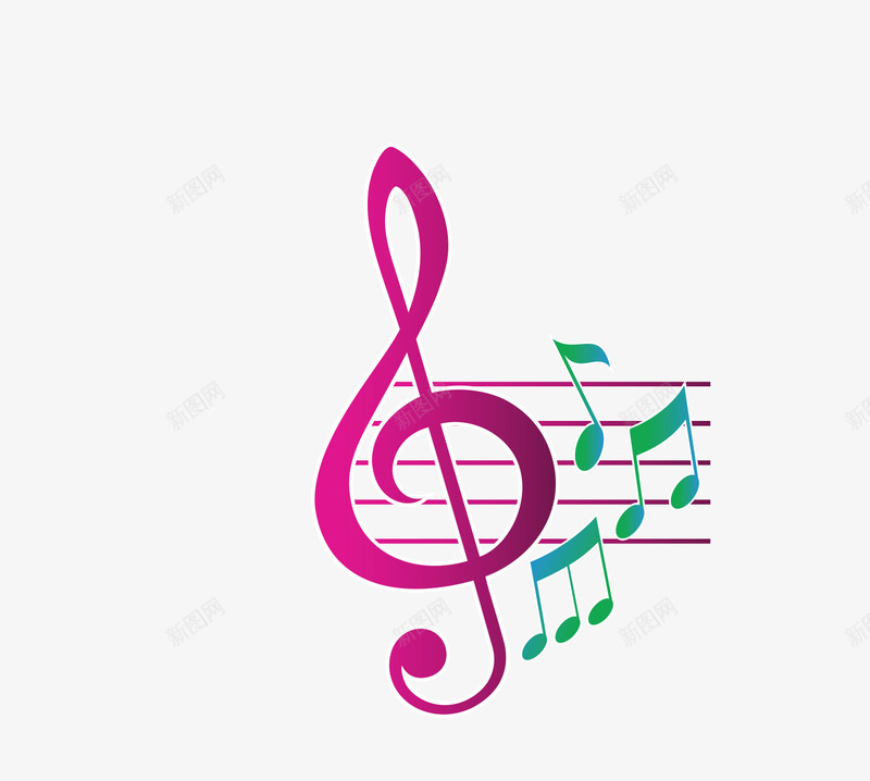 卡通手绘音乐音符png免抠素材_88icon https://88icon.com 创意 动漫动画 卡通手绘 符号 简约 音乐 音符