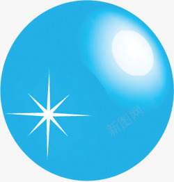 手绘蓝色水晶圆球海报png免抠素材_88icon https://88icon.com 圆球 水晶 海报 蓝色