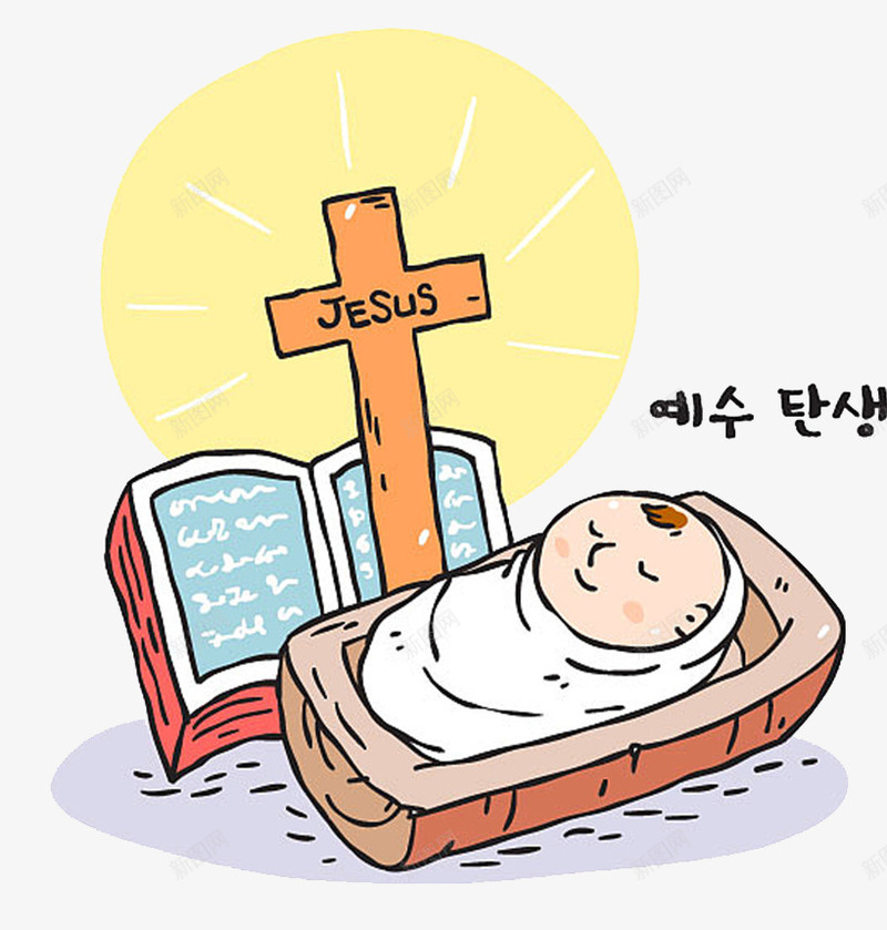 圣诞节耶稣出生png免抠素材_88icon https://88icon.com 上帝耶稣耶和华 出生 十字架 圣经 圣诞礼物 圣诞节 圣诞节传统 圣诞节快乐 婴儿 插画 生老病死 神话故事 耶稣 节日气氛