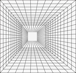 方形透视网格素材