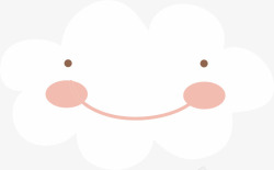 白云表情卡通白云高清图片