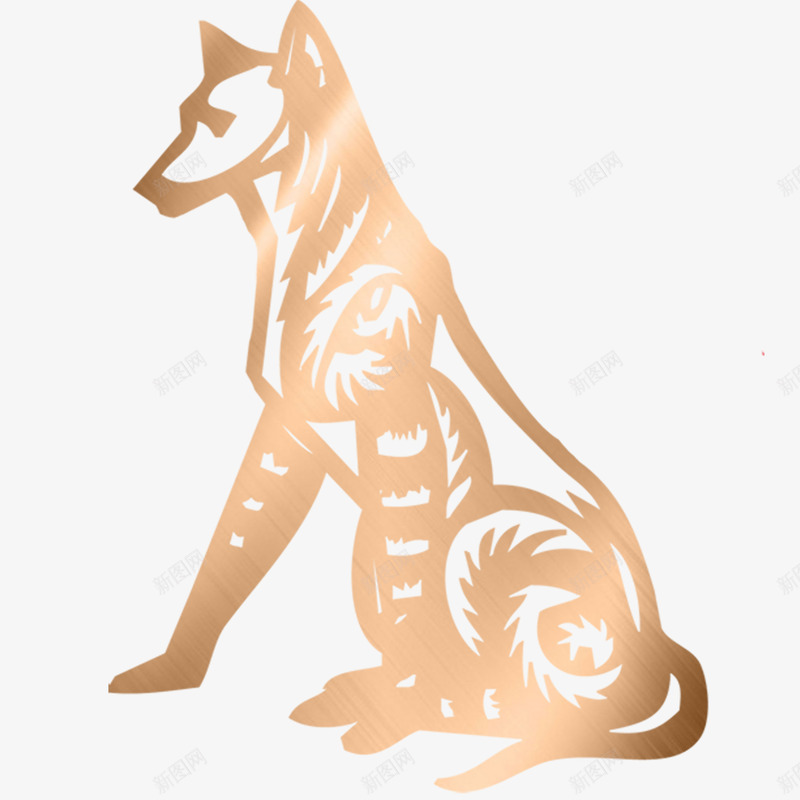 狗年吉祥中国传统节日金狗psd免抠素材_88icon https://88icon.com 2018 2018狗年 新年 春节 狗年 狗年吉祥 金狗