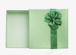 直播间礼物包绿色礼物盒高清图片