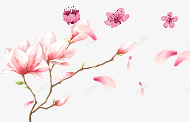 中国风唯美杜鹃花春季旅游海报png免抠素材_88icon https://88icon.com 卡通杜鹃花 杜鹃花 杜鹃花季 杜鹃花树 杜鹃花节