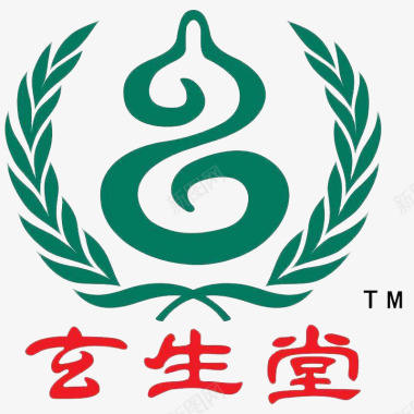 葫芦绿色葫芦中医logo图标图标