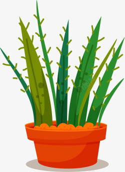 绿色的芦荟素材