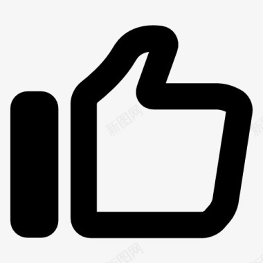 大拇指点赞icon图标图标