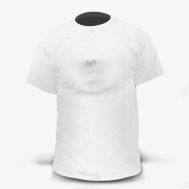 白色的恤衬衫Dexterop图标图标