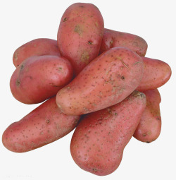 一堆大红薯好食材素材