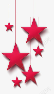 国庆dm红色星星图标图标