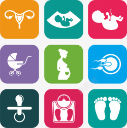 婴儿护理孕妇新生儿素材