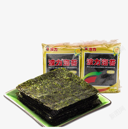 波力海苔片零食png免抠素材_88icon https://88icon.com 产品实物 海苔片 紫菜 零食