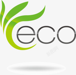 环境清洁eco图标高清图片