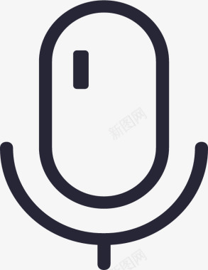 语音气泡icon添加语音01矢量图图标图标