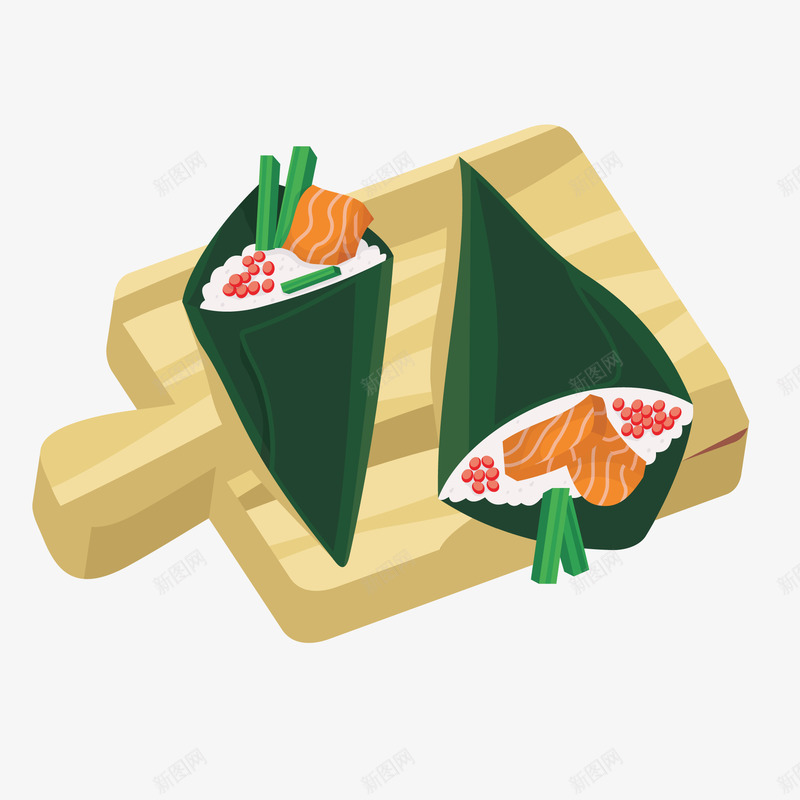 卡通荷叶饭矢量图ai免抠素材_88icon https://88icon.com PNG图 PNG图下载 创意卡通 卡通 卡通插图 插图 美食 荷叶饭 食物 矢量图