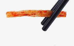 筷子上的卫龙辣条素材