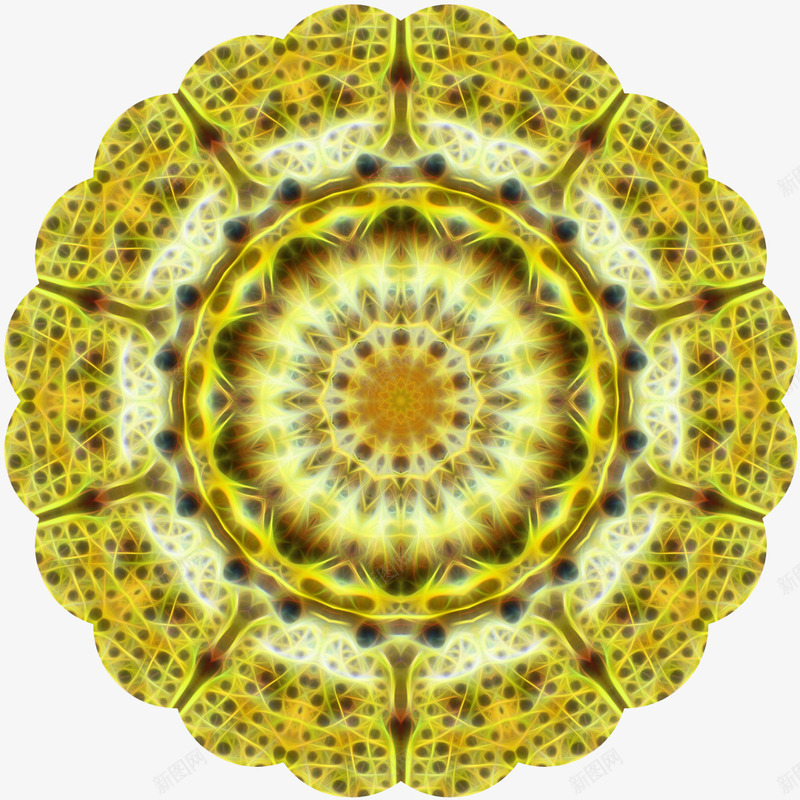 花式图案png免抠素材_88icon https://88icon.com 医学 形状 病毒 病菌 细菌 黄色