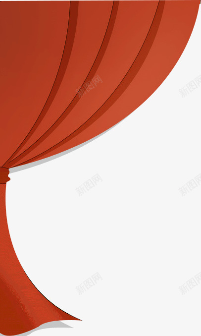 红色帷幕左边png免抠素材_88icon https://88icon.com 左边 帷幕 红色