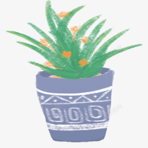 手绘盆栽植物插画psd免抠素材_88icon https://88icon.com 手绘 植物 盆栽 绿植 花卉 装饰图案 鲜花