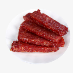 产品实物廋肉猪肉条素材