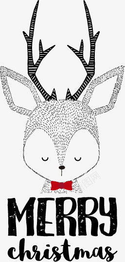 复古可爱驯鹿挂画png免抠素材_88icon https://88icon.com merryChristmas 可爱驯鹿 圣诞节 矢量素材 驯鹿