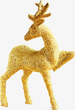 金色的鹿金色麋鹿高清图片