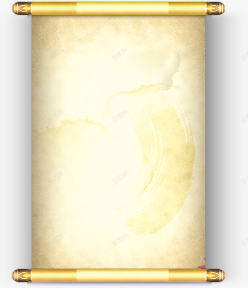 古典黄色的卷轴png免抠素材_88icon https://88icon.com 中国风 卷轴 古代卷书图 古典卷轴 古风画报 圣旨框 无水印卷轴 竖挂卷轴 黄色 黄色卷轴