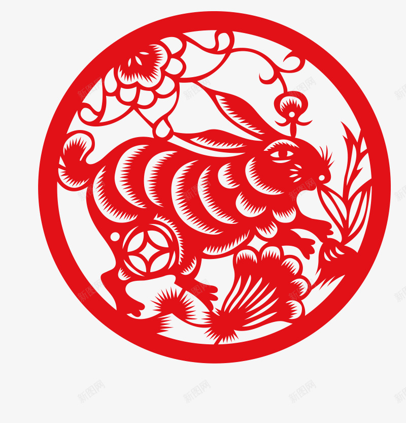新年喜庆十二生肖剪纸装饰窗花设png免抠素材_88icon https://88icon.com 2023 中国风创意礼物 兔 兔年 十二生肖剪纸 十二生肖窗花 喜庆剪纸 圆形剪纸 新年剪纸 新年喜庆十二生肖剪纸装饰窗花设计兔年免费下载 新年快乐 生肖文字 窗花兔子