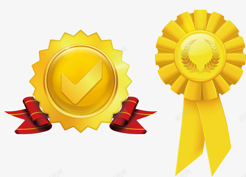 黄色创意金牌矢量图ai免抠素材_88icon https://88icon.com 创意奖牌 创意金牌 卡通金牌 奖品排行 漂亮金牌 金牌榜 金牌素材 黄色创意金牌 矢量图