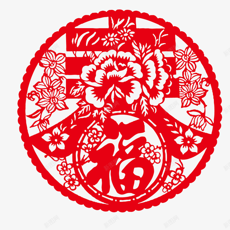 贴窗花png免抠素材_88icon https://88icon.com 2017年图片下载 2017年鸡年免费PNG图片 中国风 春天 春节PNG下载 春节快乐 福到 红色 除夕图片下载 鸡年PNG图 鸡年节日图