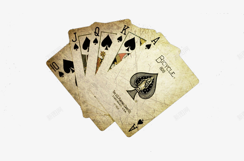 做旧扑克牌png免抠素材_88icon https://88icon.com 产品实物 休闲娱乐 做旧 发牌 古铜色 怀旧 扑克牌