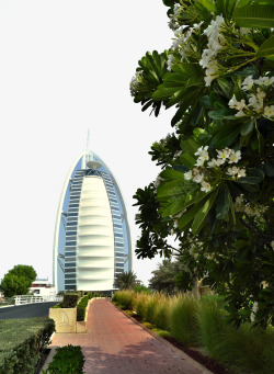 迪拜帆船酒店景色素材