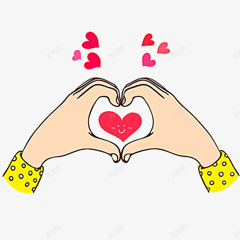 卡通示爱的萌手势PSD分层psd免抠素材_88icon https://88icon.com 卡通萌萌的 卡通萌表情 卡通萌表情元素 可爱机灵 喜欢的 活泼 萌萌哒 萌萌的