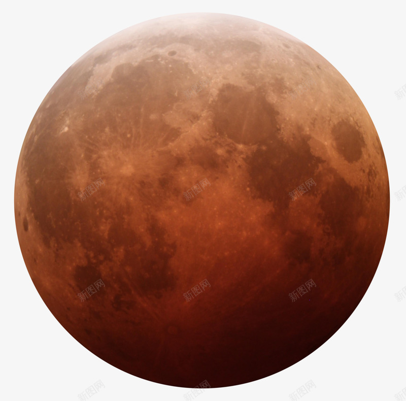 创意红色的月亮造型png免抠素材_88icon https://88icon.com 创意 月亮 红色 造型
