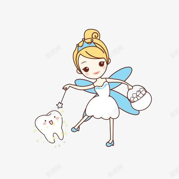魔法小精灵png免抠素材_88icon https://88icon.com 乳牙 乳牙更替 亮白 刷牙 卡通手绘 口齿 小精灵 洁白 洁白如雪 牙 牙齿 雪白