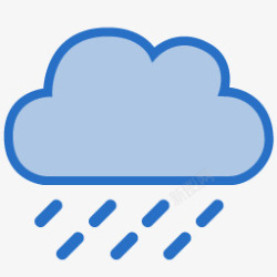 rai大雨天气icon图标高清图片