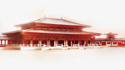 唯美中国古风插画素材