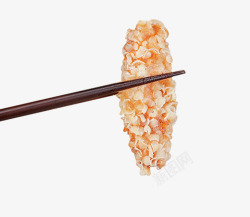 筷子上的雪花鸡柳筷子上的雪花鸡柳高清图片