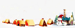 圣诞老人的房子圣诞快乐背景高清图片