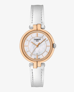 表玫瑰矢量素材玫瑰金白色天梭腕表手表女表高清图片