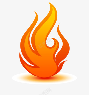 logo火焰图腾矢量图图标图标