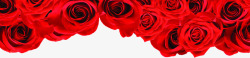 红色玫瑰七夕贺卡素材