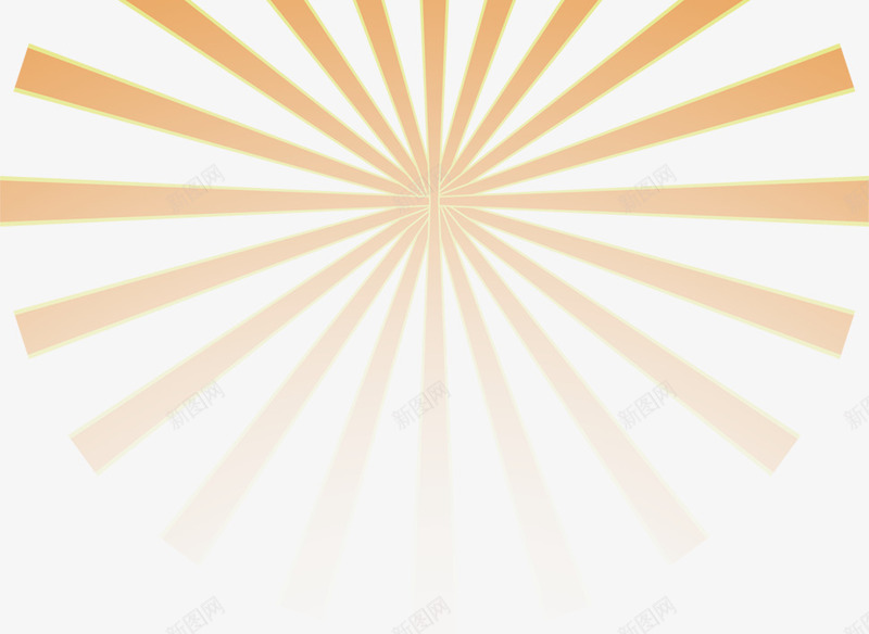 橙白相间圆形光束png免抠素材_88icon https://88icon.com 光束 圆形 相间