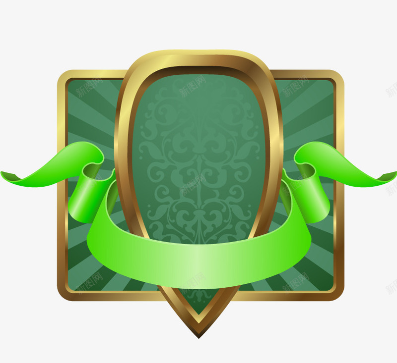 卡通二维码框png免抠素材_88icon https://88icon.com 二维码 促销 商业 彩带 扫一扫 扫码框 活动 盾牌 绿色 边框