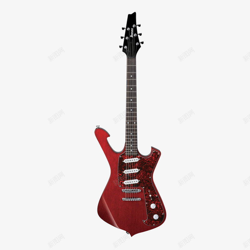 红色艺术电吉他png免抠素材_88icon https://88icon.com 乐器 电吉他 西洋乐器