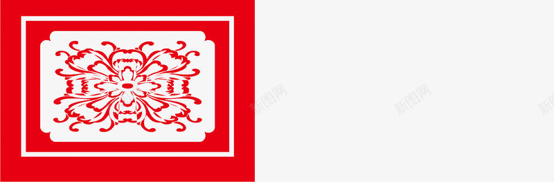 边框花纹剪纸png免抠素材_88icon https://88icon.com 中国风 剪影 剪纸 花纹 边框 门窗