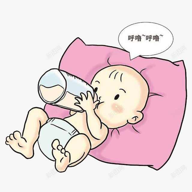 卡通宝宝躺着吃奶瓶png免抠素材_88icon https://88icon.com 亲子 卡通 吃奶 吃奶瓶 宝宝 宝宝吃奶 母婴