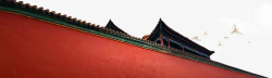 中式房屋城墙围墙中国风建筑高清图片