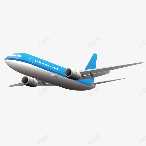 交通工具飞机客机写实png免抠素材_88icon https://88icon.com 交通工具 写实 客机 飞机